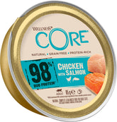 Core cat 98% chicken & salmon kissalle 85 g