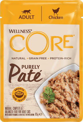 Core adult Purely Paté chicken kissalle 85 g