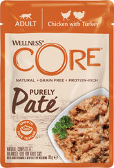 Core adult Purely Paté chicken & turkey kissalle 85 g