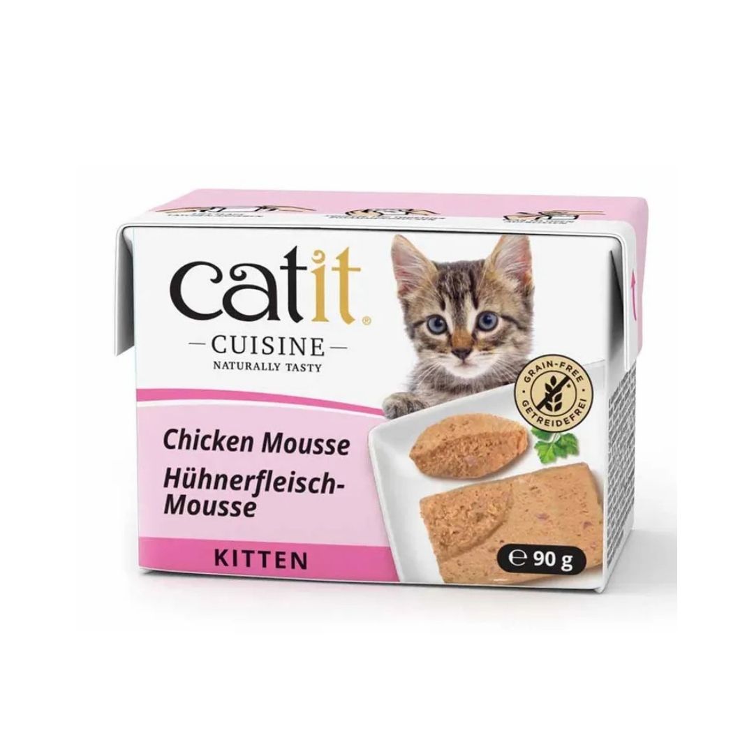 Catit Cuisine Kittenmousse Chicken kissalle 12 x 90 g SÄÄSTÖPAKKAUS