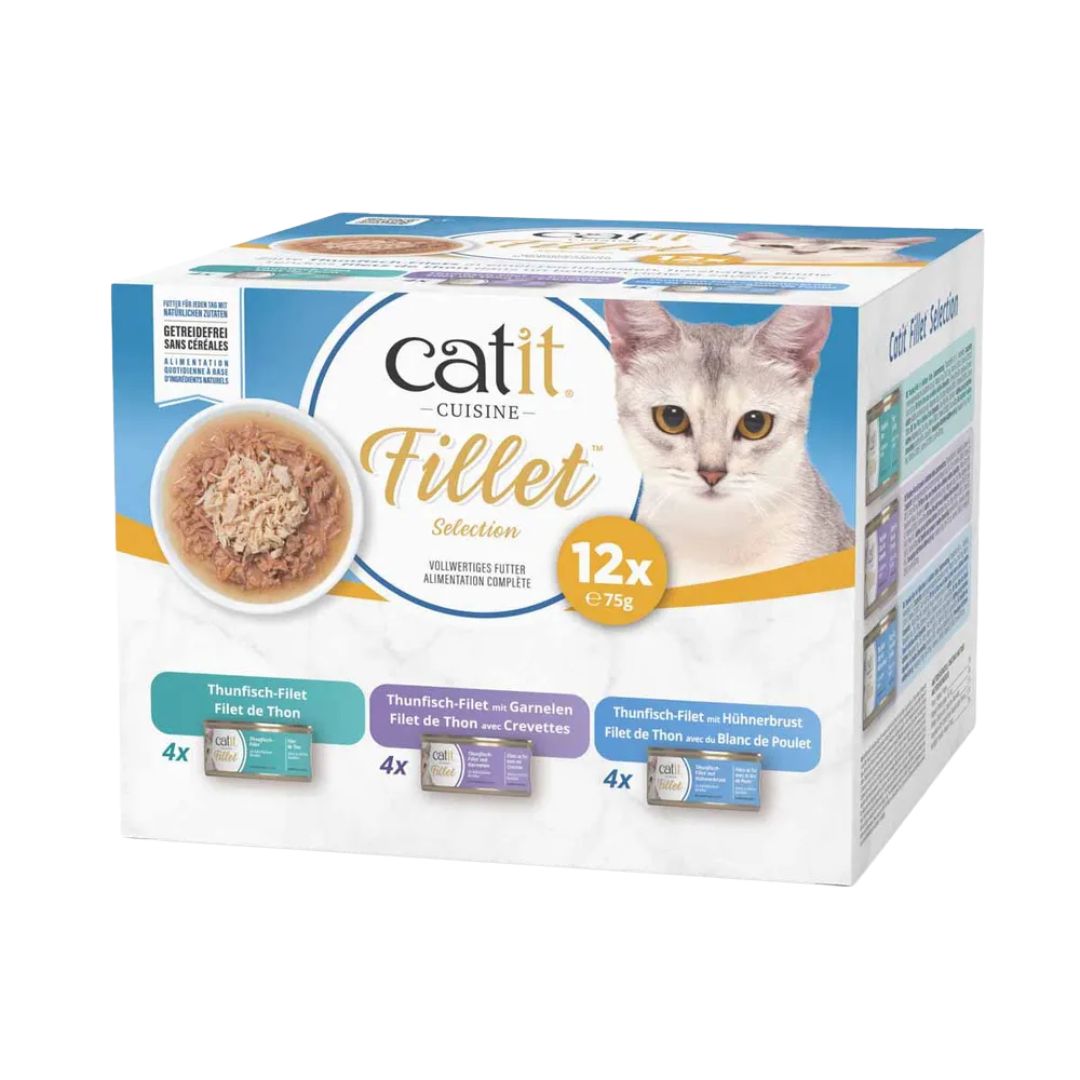 Catit Cuisine Tuna Fillet Variopack kissalle 12 x 75 g