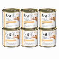 Brit Veterinary Diet Hepatic Turkey koiralle 6 x 200 g