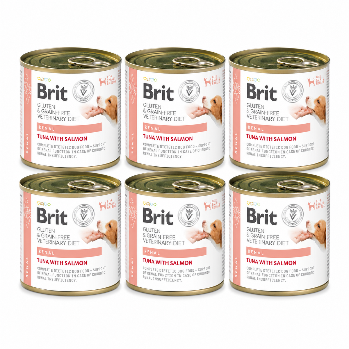 Brit Veterinary Diet Renal Tuna & Salmon koiralle 6 x 200 g