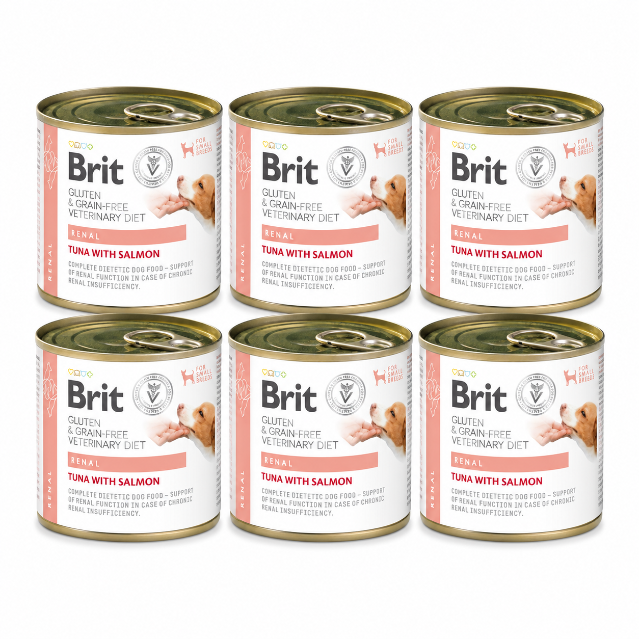 Brit Veterinary Diet Renal Tuna & Salmon koiralle 6 x 200 g