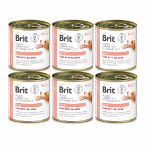 Brit Veterinary Diet Renal Tuna & Salmon koiralle 6 x 200 g