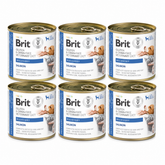 Brit Veterinary Diet Recovery Salmon märkäruoka kissalle ja koiralle 6 x 200 g