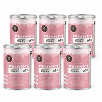 Monster Dog Puppy Chicken-Beef koiralle 6 x 400 g