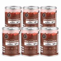 Monster Dog Puppy Beef koiralle 6 x 400 g