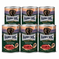 Happy Dog Pur Montana – Hevonen 6 x 400 g