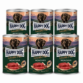 Happy Dog Pur Montana – Hevonen 6 x 400 g