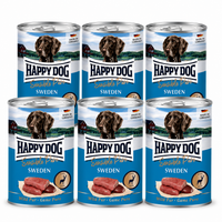 Happy Dog Pur Sweden – Riista 6 x 400g