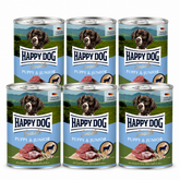 Happy Dog Sensible Puppy & Junior – Lammas, riisi 6 x 400 g