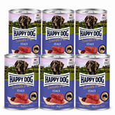 Happy Dog Pur Italy – Puhveli 6 x 400 g