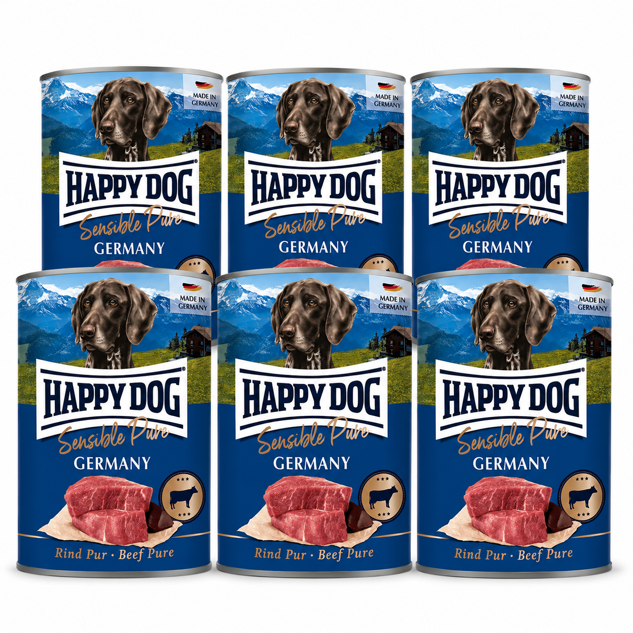 Happy Dog Pur Germany – Nauta 6 x 400g
