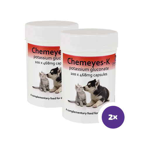 Chemeyes-K kissalle ja koiralle 2 x 100 kapselia TUPLAPAKKAUS