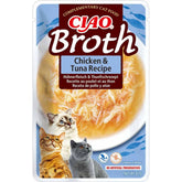 Ciao Chicken broth with chicken & tuna kissalle 40 g MAISTELUPAKKAUS