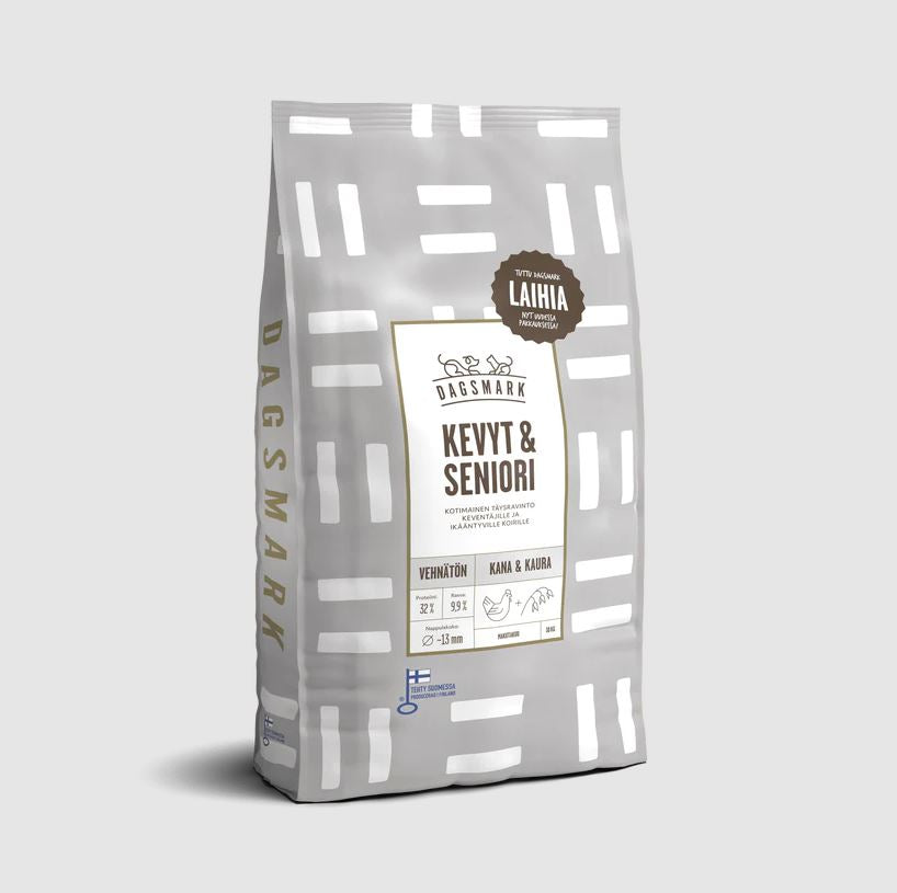 Dagsmark Kevyt & Seniori koiralle 10 kg