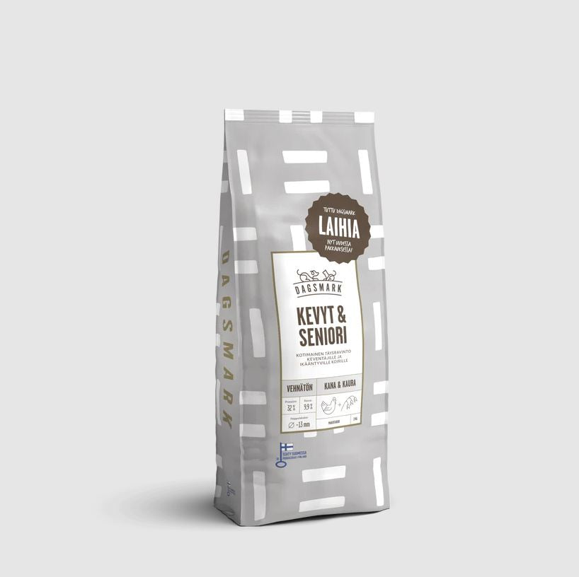 Dagsmark Kevyt & Seniori koiralle 2 kg