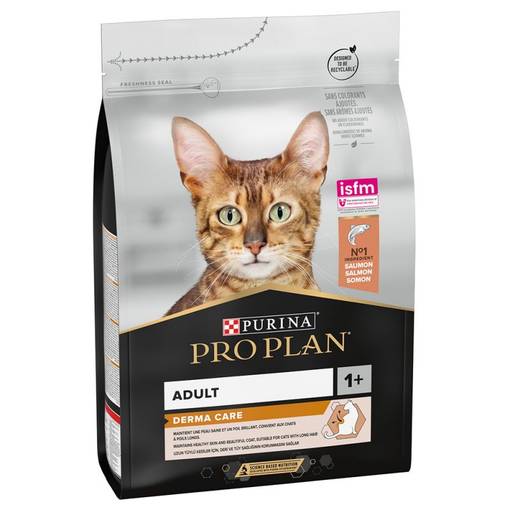 Pro Plan Cat Adult 1+ Derma Care Salmon 3 kg