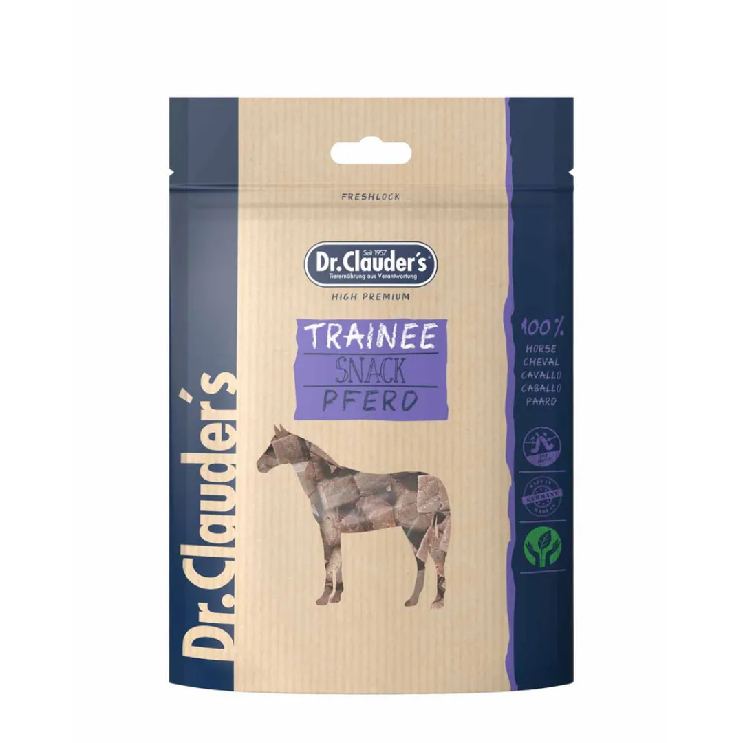 Dr. Clauder’s Trainee Snack Hevonen 80 g koiralle ja kissalle
