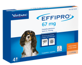 Effipro 100 mg/ml 4 x 0.67 ml paikallisvaleluliuos 2-10 kg koirille