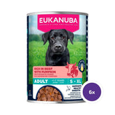 Eukanuba wet food adult beef with pumpkin koiralle 6 x 400 g SÄÄSTÖPAKKAUS