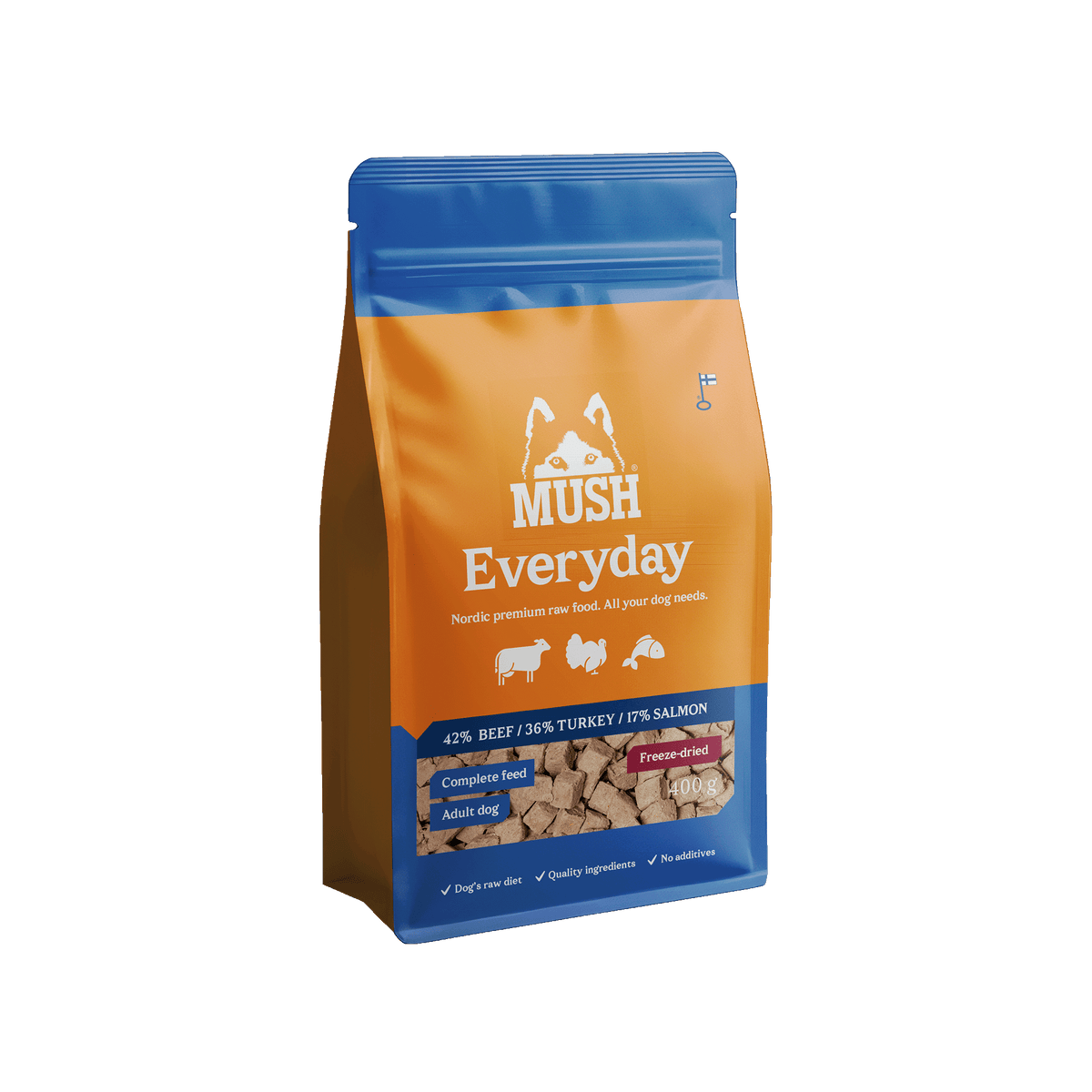 MUSH Freeze-dried Everyday sininen 400 g