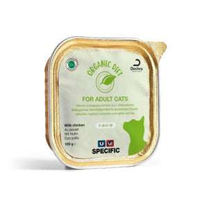 Specific F-BIO-W Organic Chicken kissalle 8 x 100 g