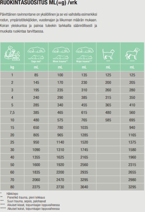 Specific F/C-IN-L Intensive Support kissalle ja koiralle 6 x 395 g