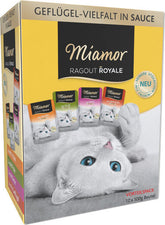 Miamor Ragout Royale Sauce Lajitelma Siipikarja kissalle 12×100 g