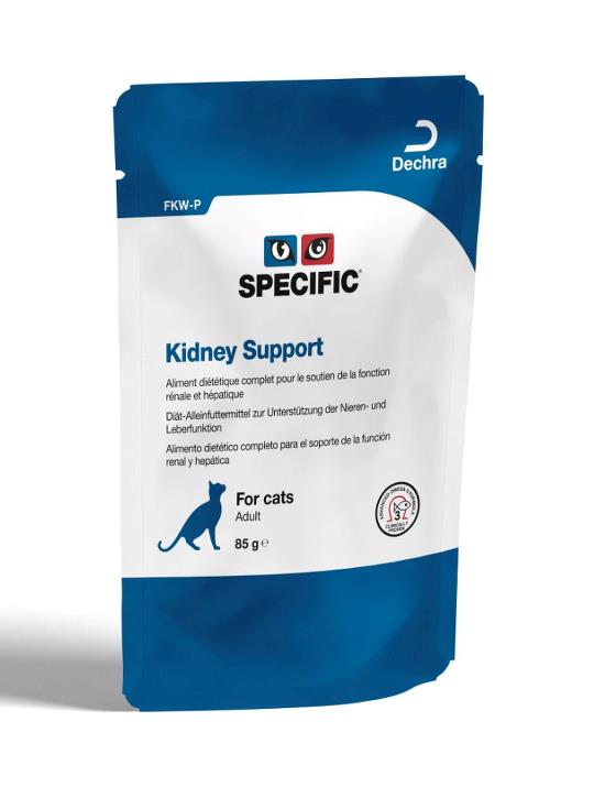 Specific FKW-P Kidney Support märkäruoka annospussissa kissalle 12 x 85 g