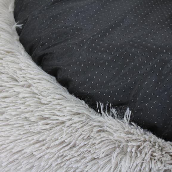 Brava Fluffy rauhoittava peti beige koko