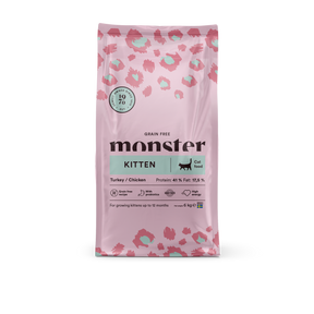 Monster Cat Grain Free Kitten Turkey-Chicken kissalle