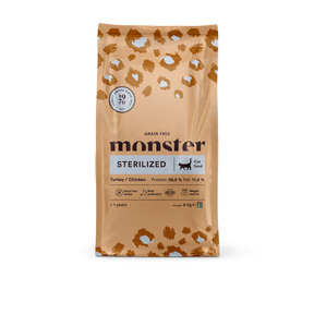 Monster Cat Grain Free Sterilized Turkey-Chicken kissalle