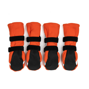 HALLA-heijastavat fleecetossut oranssit 4 kpl pakkaus