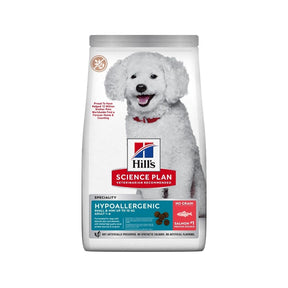 Hill's Science Plan Hypoallergenic Adult Small & Mini with Salmon kuivaruoka koiralle