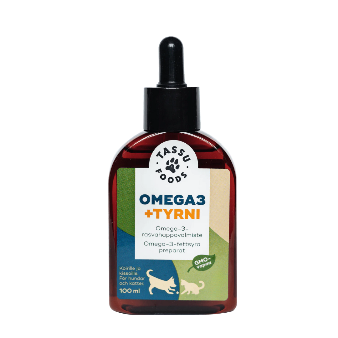 Tassu foods Omega-3 + Tyrni koiralle ja kissalle