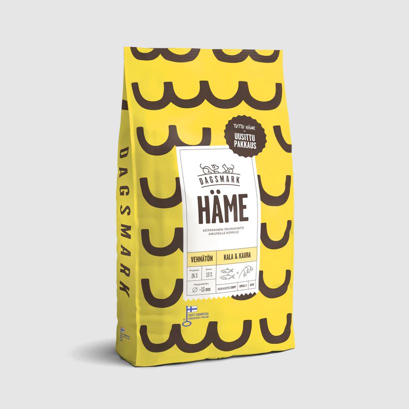 Dagsmark Häme kala-kaura koiralle