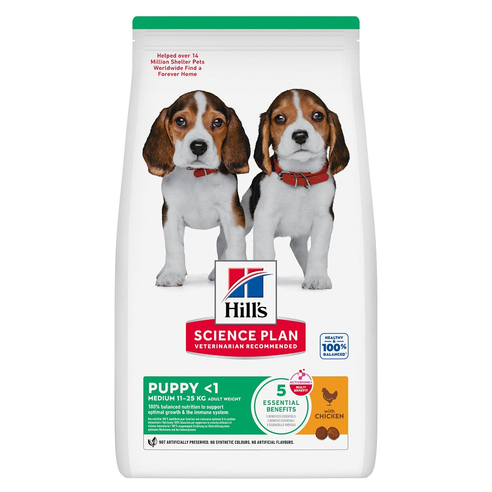 Hill's SP Puppy Medium with Chicken koiralle