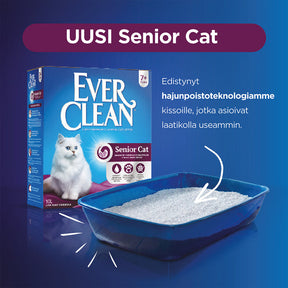 Ever Clean Senior 7+ kissanhiekka 2 x 10 L TUPLAPAKKAUS