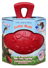 Jolly Ball 20 cm punainen leikkipallo hevosille ja koirille