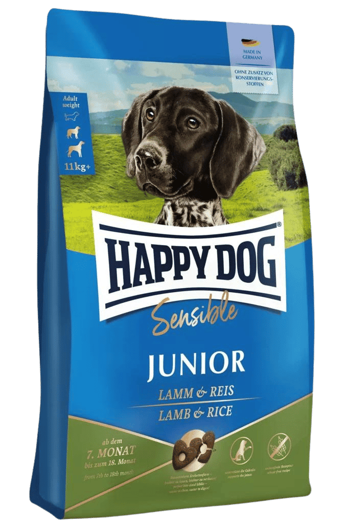 Happy Dog Sensible Junior Lamm & Reis 10 kg