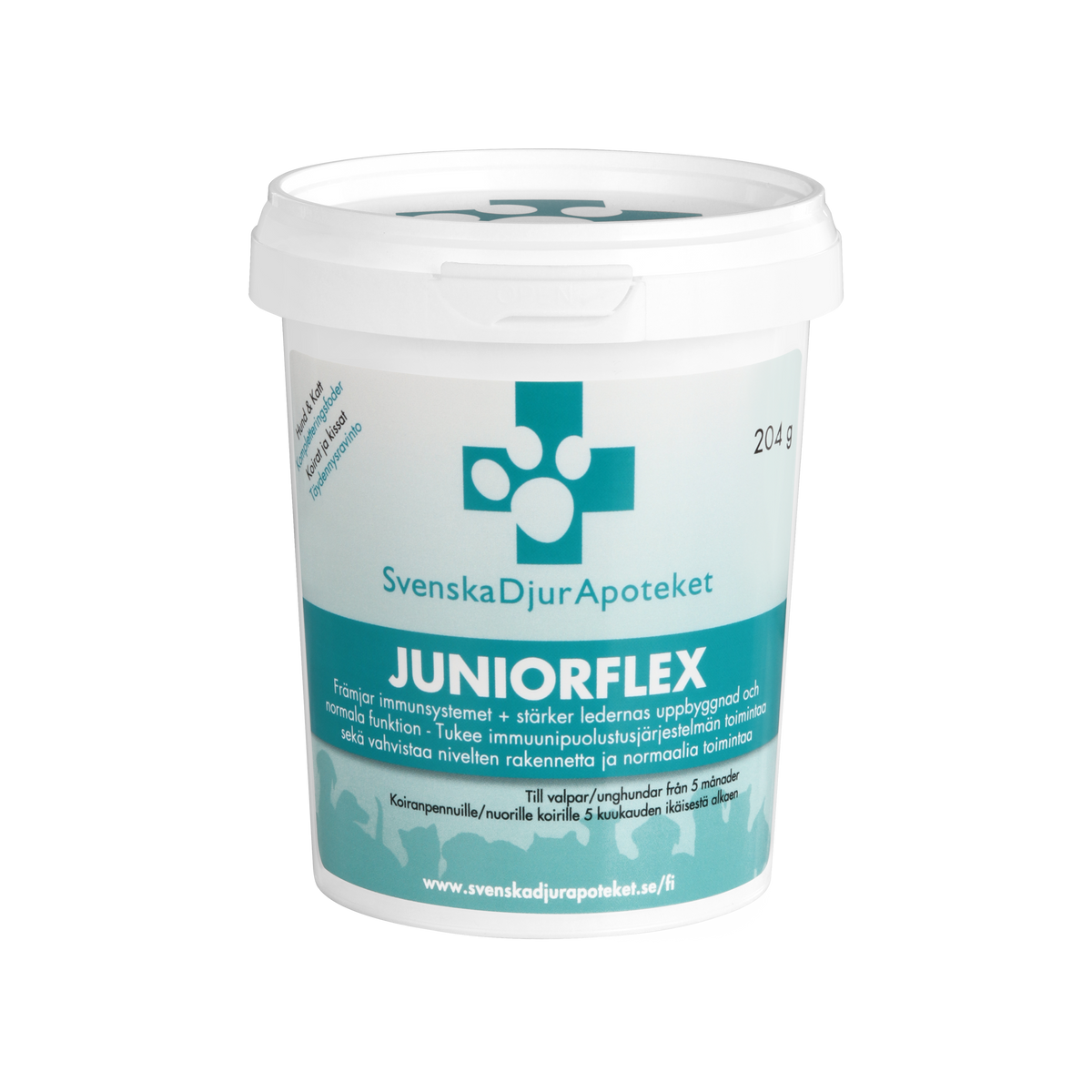 Svenska DjurApoteket JuniorFlex koiralle ja kissalle 204 g