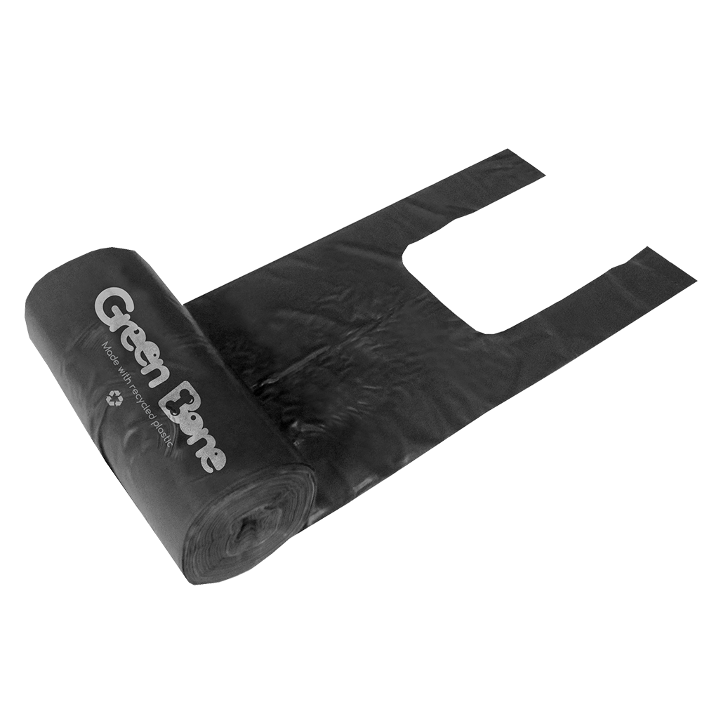 Green Bone Unscented kahvallinen kakkapussi 50 kpl / rulla