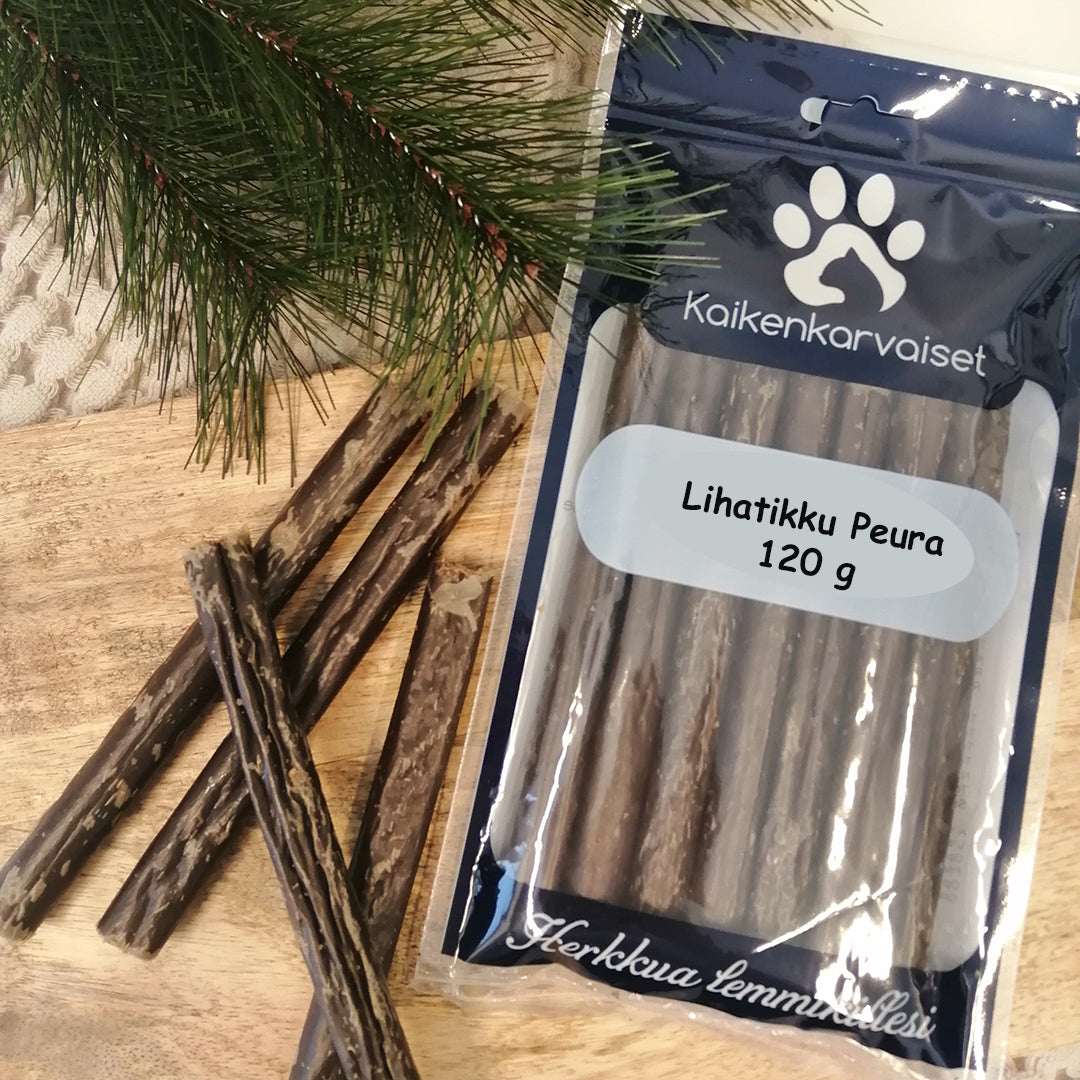 Kaikenkarvaiset Lihatikku Peura 120 g