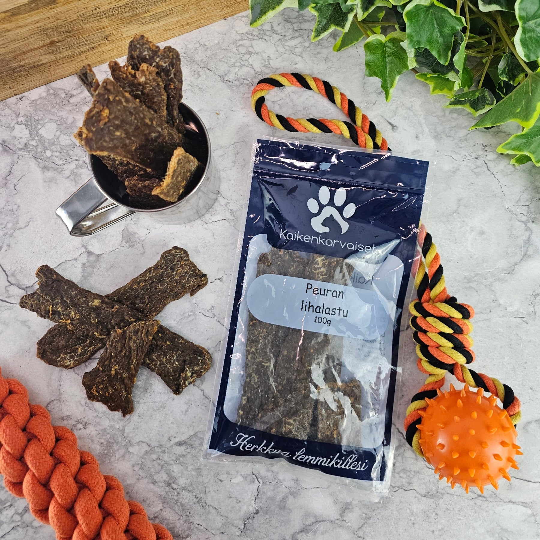 Kaikenkarvaiset Peuran lihalastu 100 g