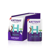 Kattovit Vital Care Hair & Skin siipikarja 24 x 85 g SÄÄSTÖPAKKAUS