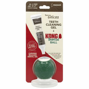 Kong Dental Ball & Tropiclean teeth cleaning gel large dogs PÄIVÄYSTARJOUS