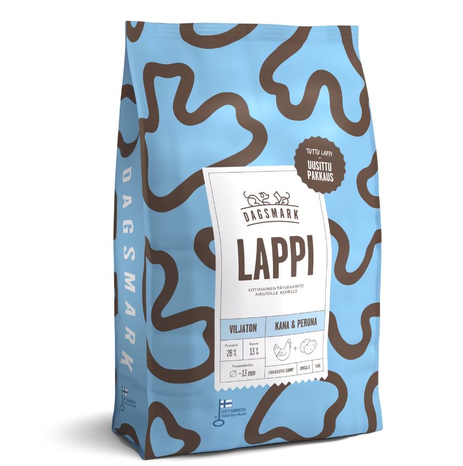 Dagsmark Lappi viljaton kana-peruna koiralle