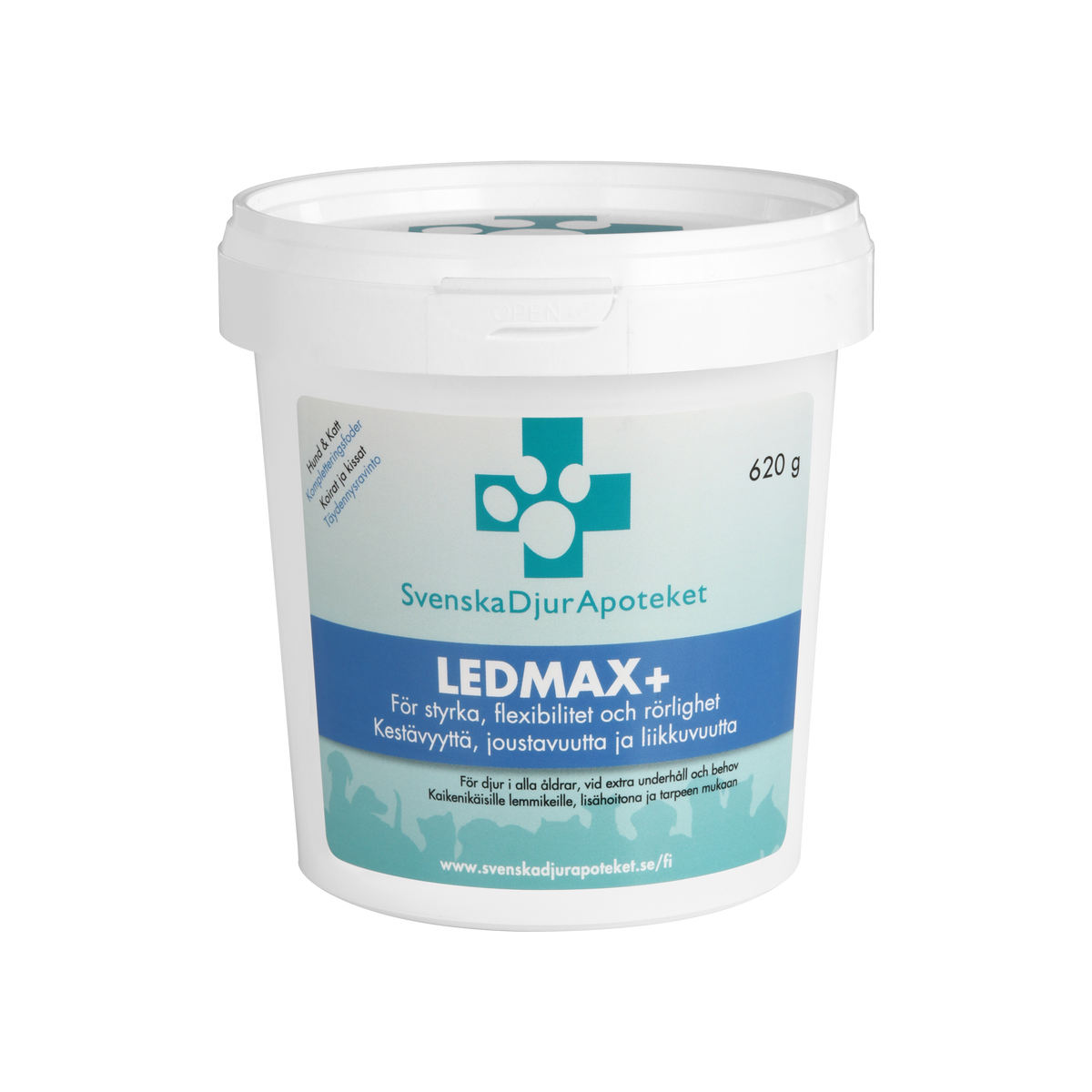 Svenska DjurApoteket LedMax+ koiralle ja kissalle 620 g